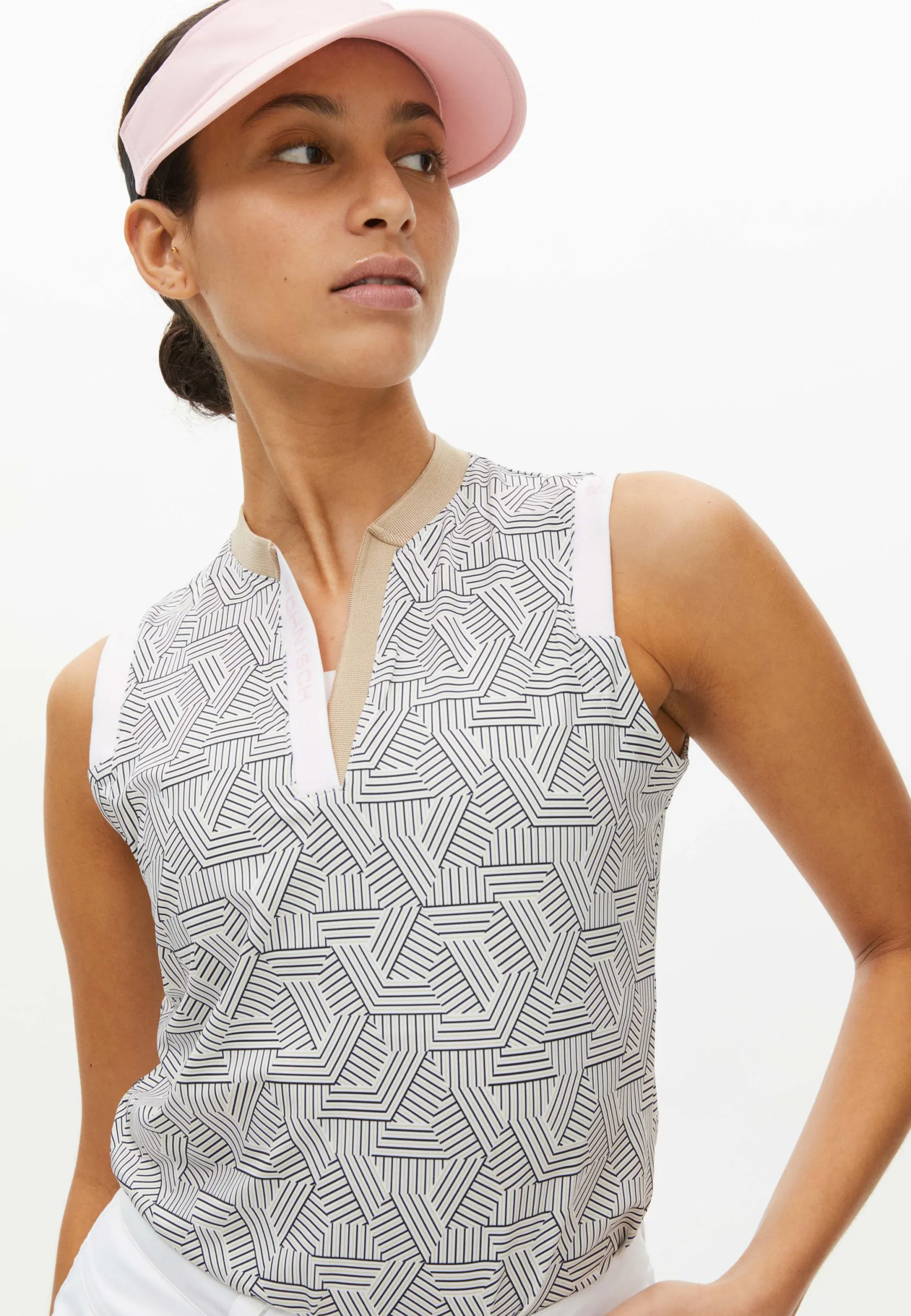 abby_sleeveless_top_hexag_0.webp Abby Sleeveless Top, -Röhnisch Best Sale