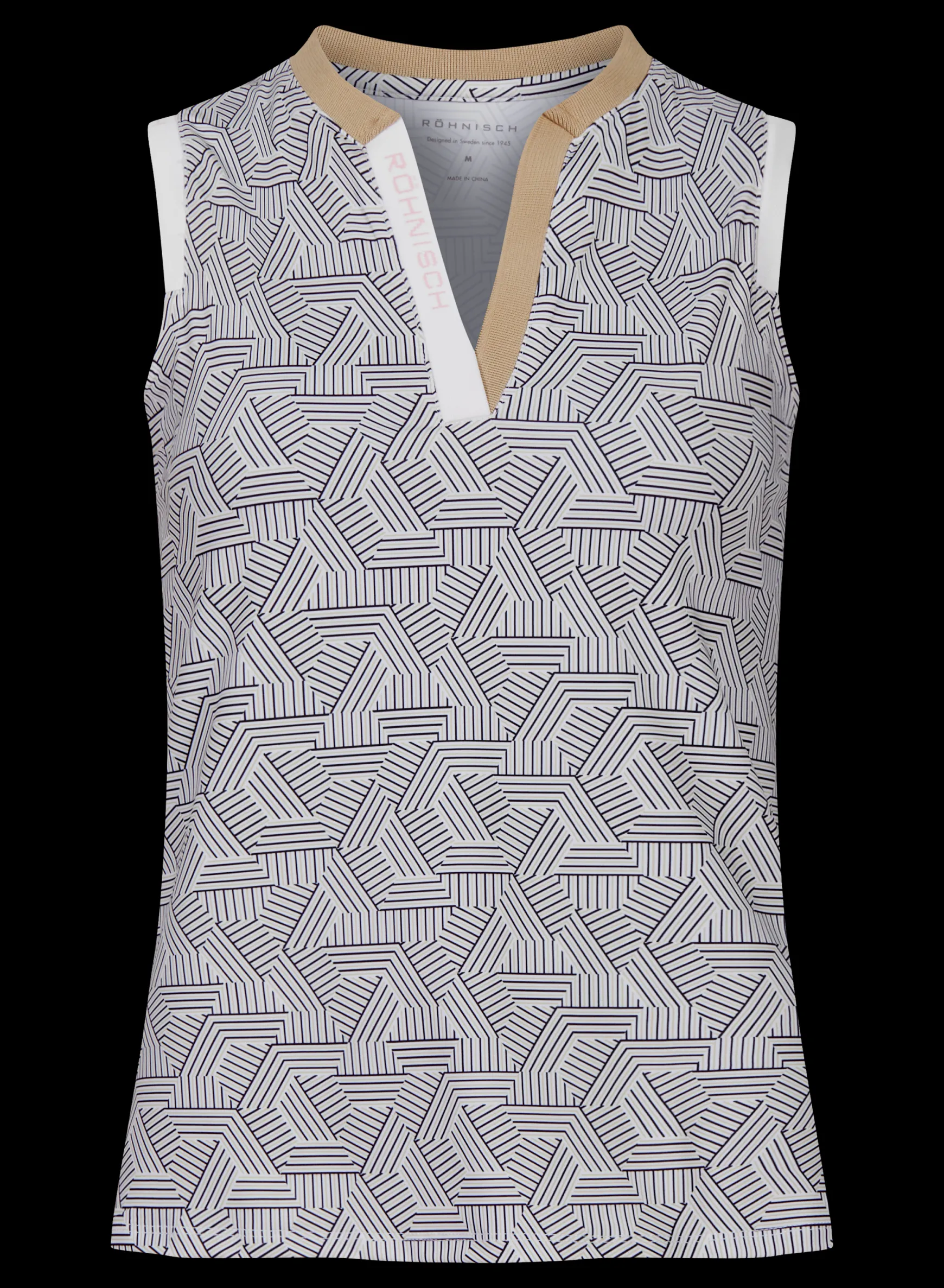 abby_sleeveless_top_hexag_2.webp Abby Sleeveless Top, -Röhnisch Best Sale