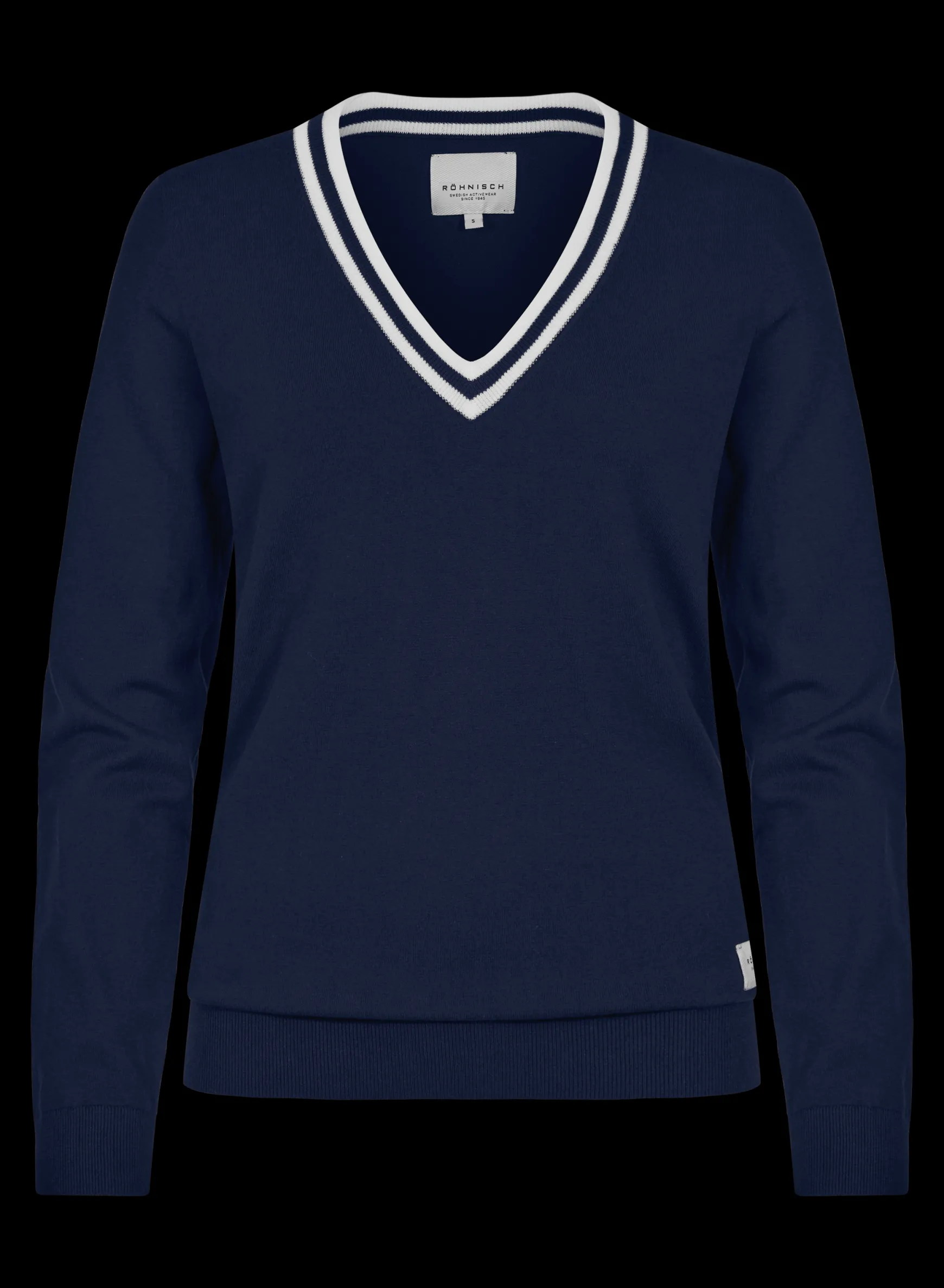 adele_knitted_sweater_nav_1.webp Adele Knitted Sweater, -Röhnisch Outlet