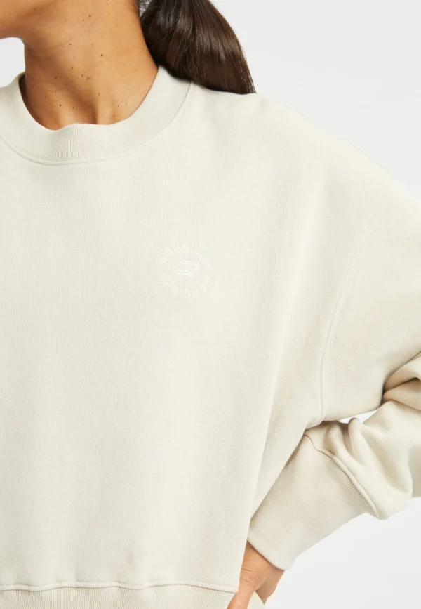 Cotton Cropped Sweatshirt, -Röhnisch Online