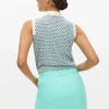 Deni Sleeveless Poloshirt, -Röhnisch Clearance