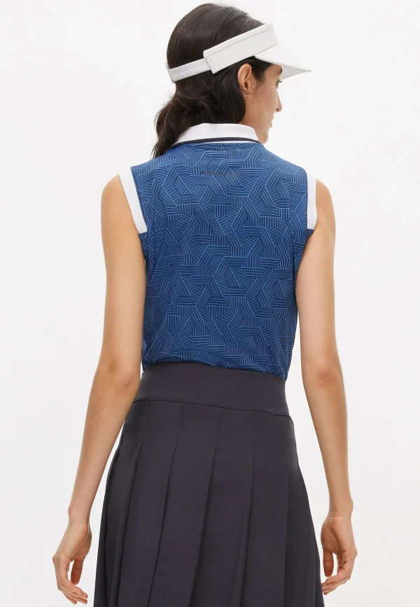 Deni Sleeveless Poloshirt, -Röhnisch Store