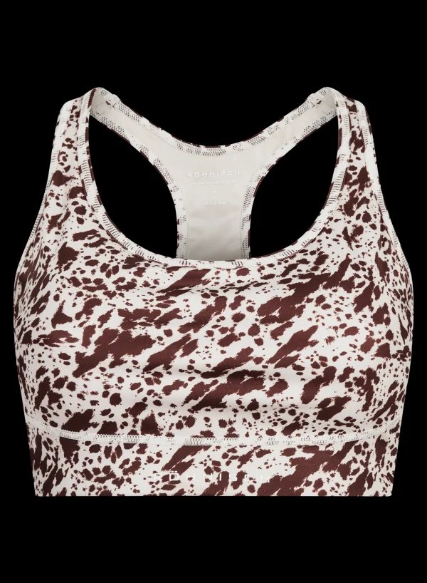 Flattering Printed Sportsbra, -Röhnisch Fashion