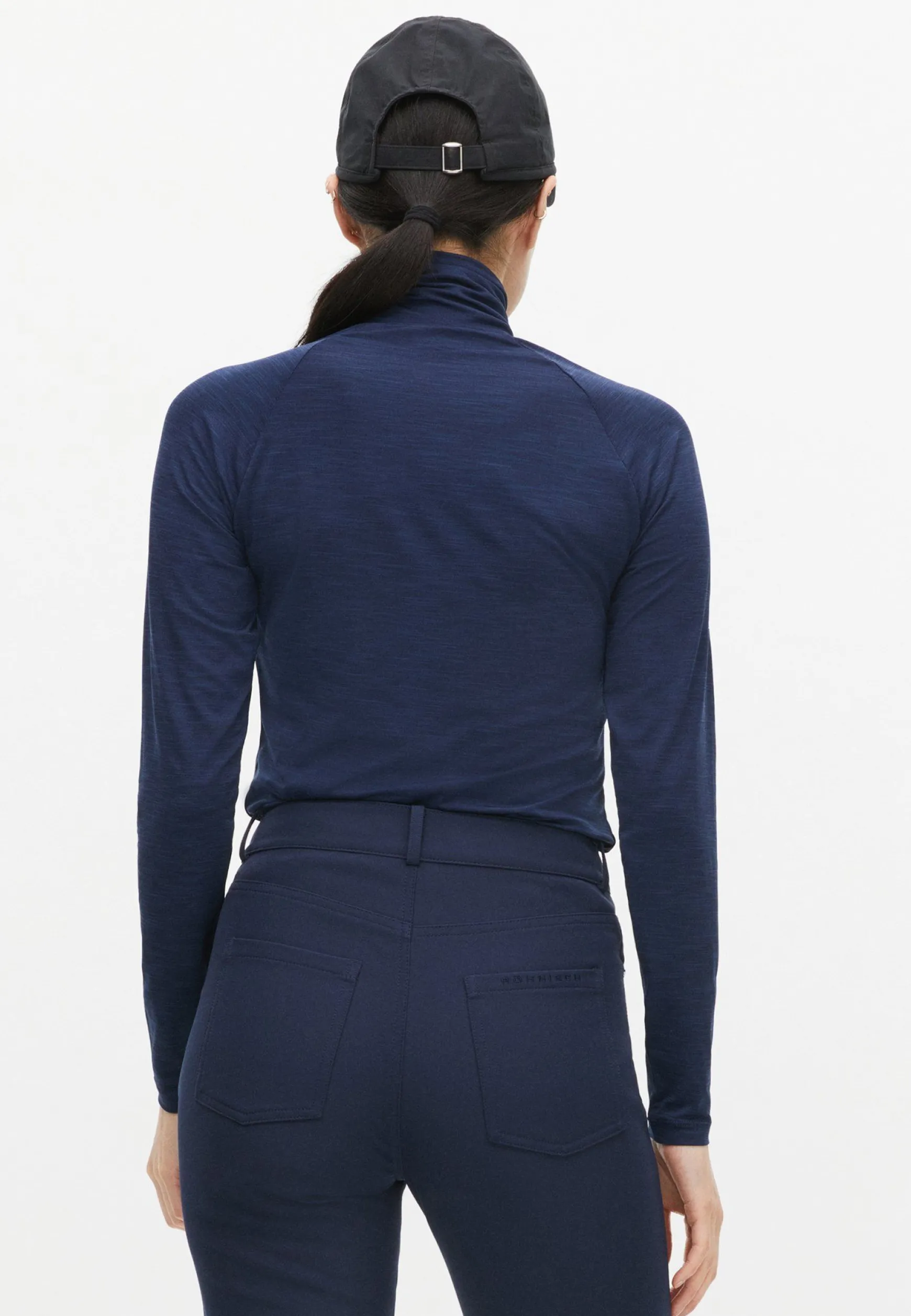 hailey_polo_navy_0.webp Hailey Polo, -Röhnisch Flash Sale