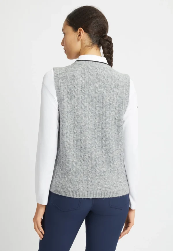 Ina Knitted Vest, -Röhnisch Outlet