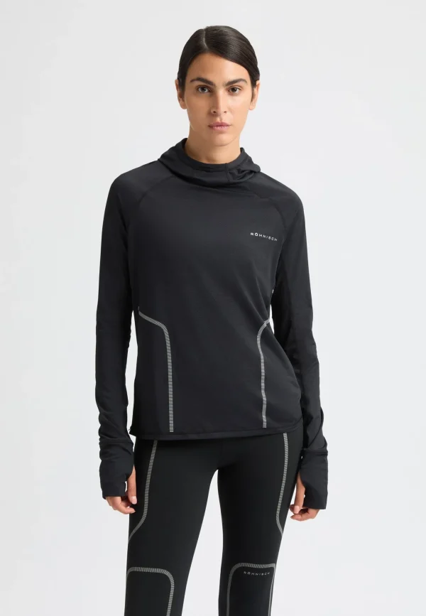 Jacquard Hood Long Sleeve, -Röhnisch Best Sale