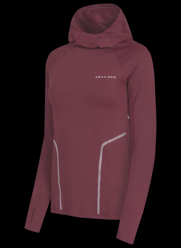 Jacquard Hood Long Sleeve, -Röhnisch Discount