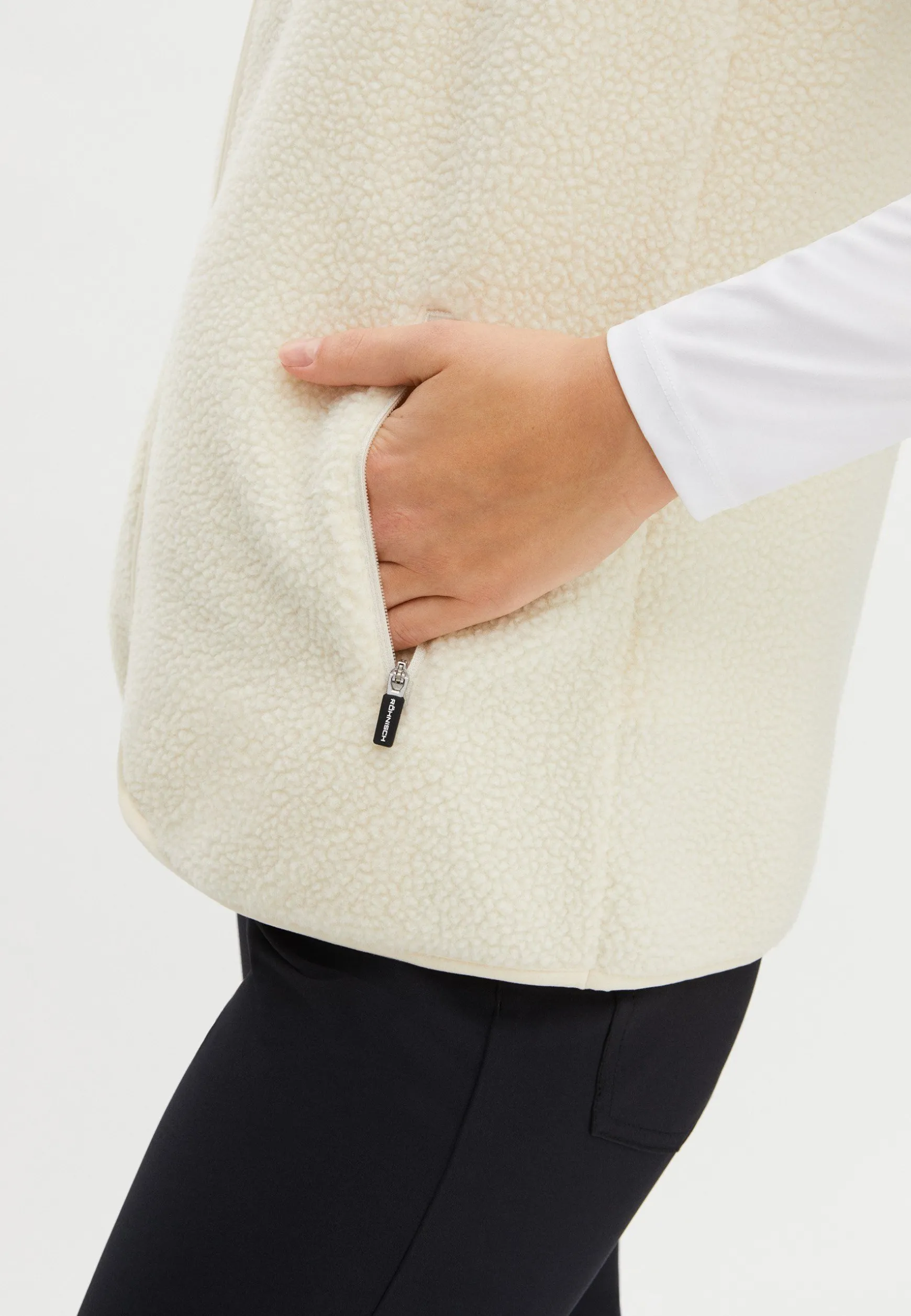 joline_pile_vest_white_sw_1.webp Joline Pile Vest, -Röhnisch Outlet