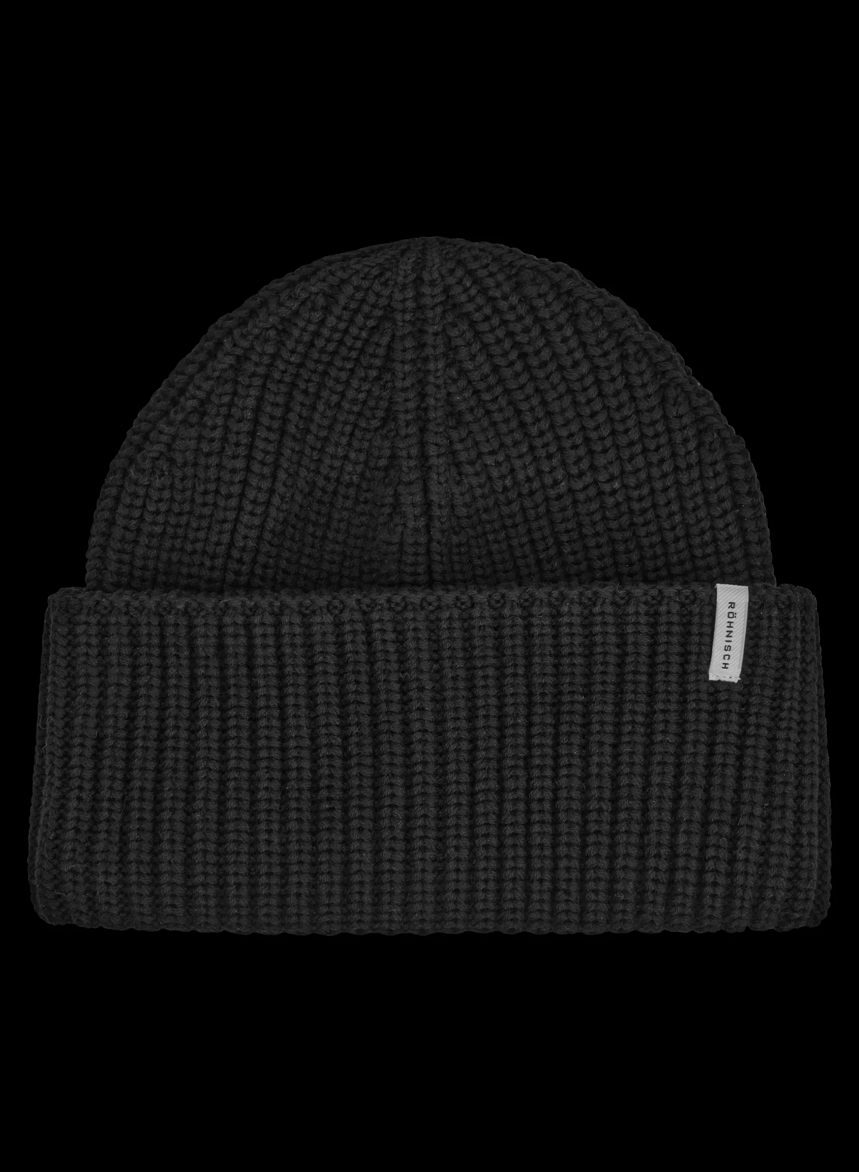 knitted_beanie_black_0.webp Knitted Beanie, -Röhnisch New