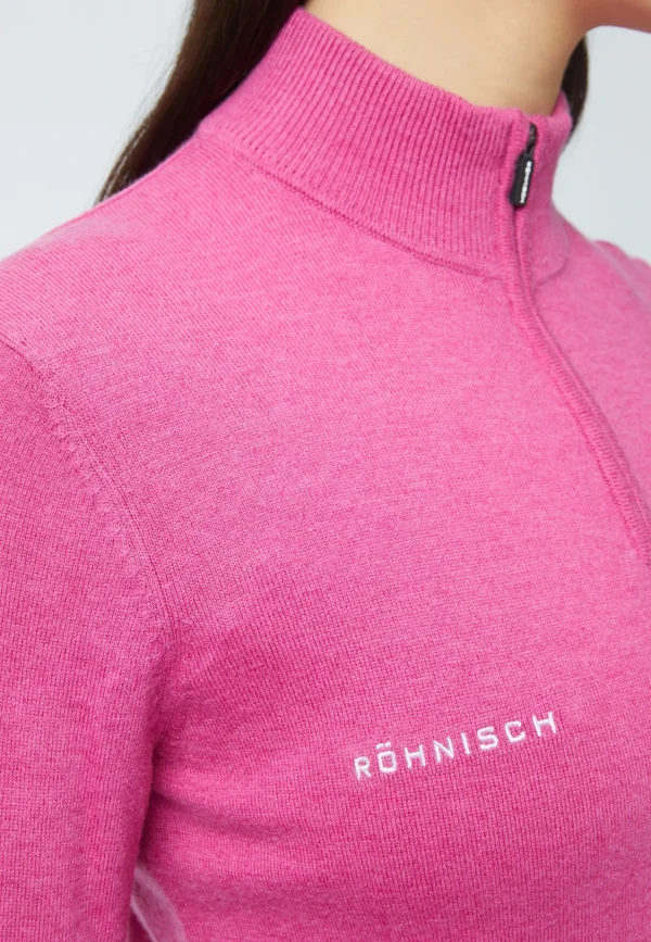 Kora Knitted Half Zip, -Röhnisch Flash Sale