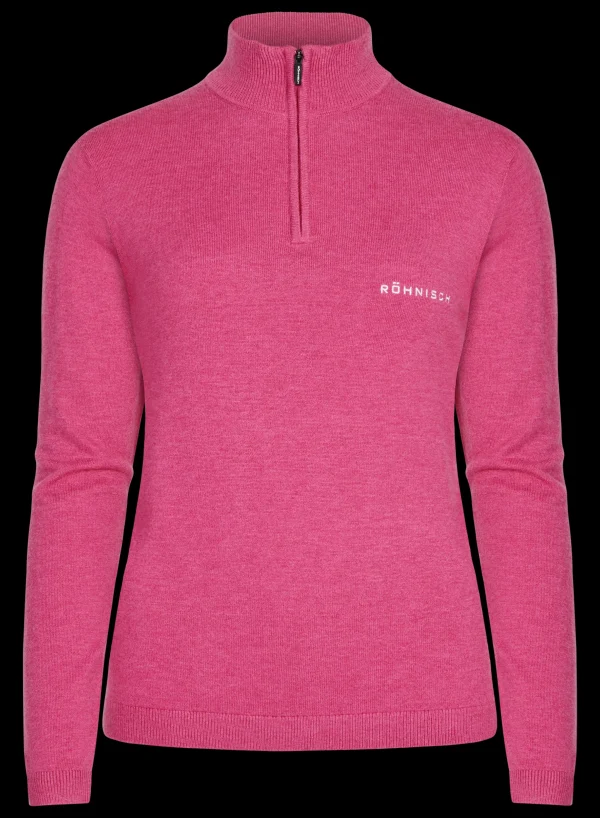 Kora Knitted Half Zip, -Röhnisch Flash Sale