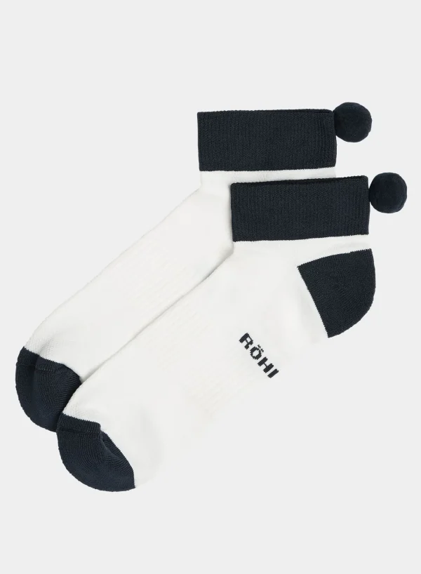 2-pack Functional Pompom Socks, -Röhnisch Discount