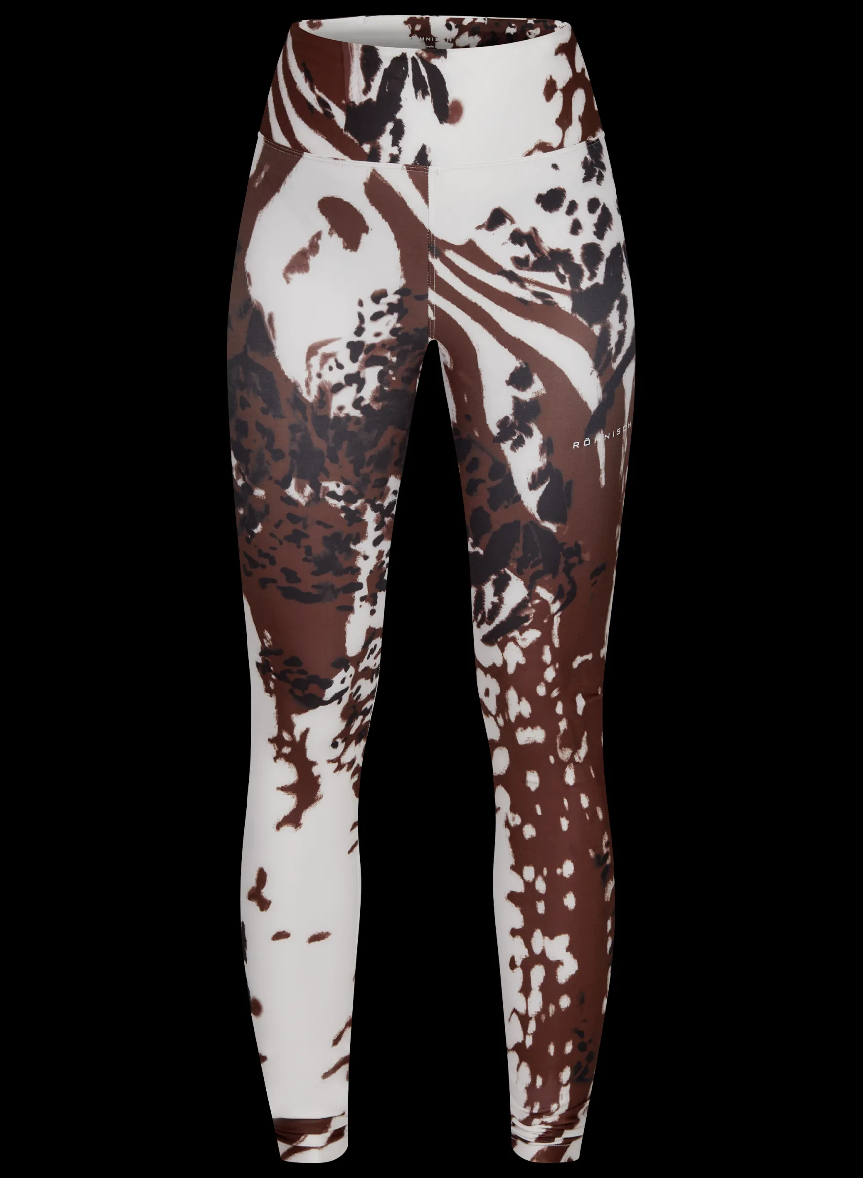 printed_high_waist_tights_2.webp Printed High Waist Tights, -Röhnisch Store