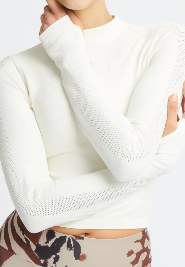 Seamless Cropped Long Sleeve, -Röhnisch Fashion