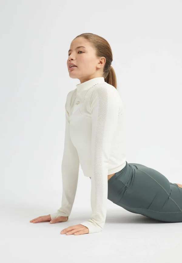 Seamless Cropped Long Sleeve, -Röhnisch Fashion