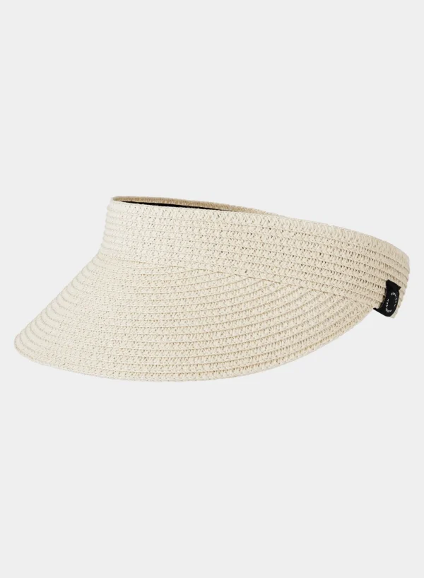 Straw Sun Visor, -Röhnisch Clearance
